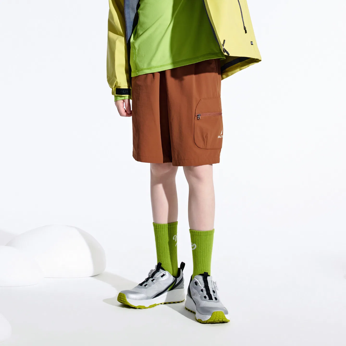 Детские шорты Thin NAUTICA, Khaki — фото 4