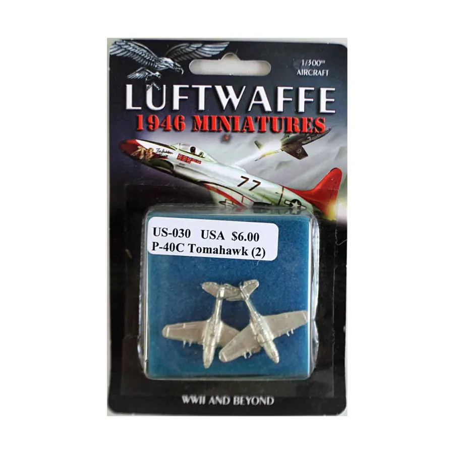

Кертис P-40C Томагавк, Luftwaffe 1946 Miniatures - United States (1:300)