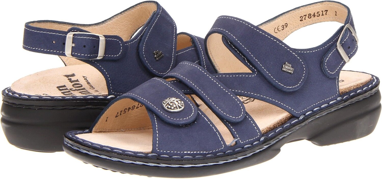 

Сандалии на плоской подошве Gomera - 82562 Finn Comfort, цвет Lake