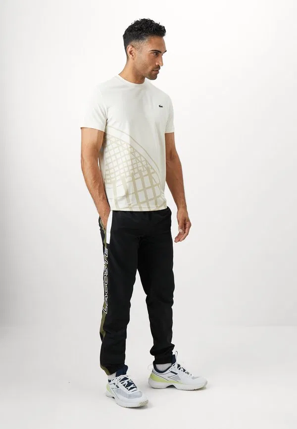 Спортивные штаны Lacoste Sport, Black/Olive/White — фото 2