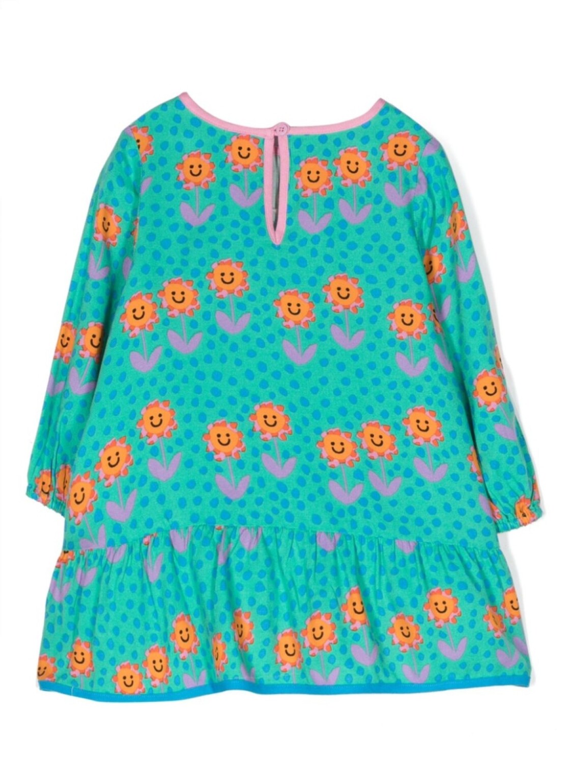 

Stella McCartney Kids платье с цветочным принтом, зеленый