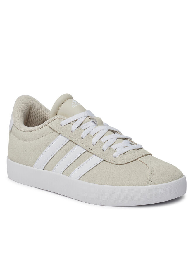 Кроссовки Vl Court 3.0 K adidas, бежевый — фото 2