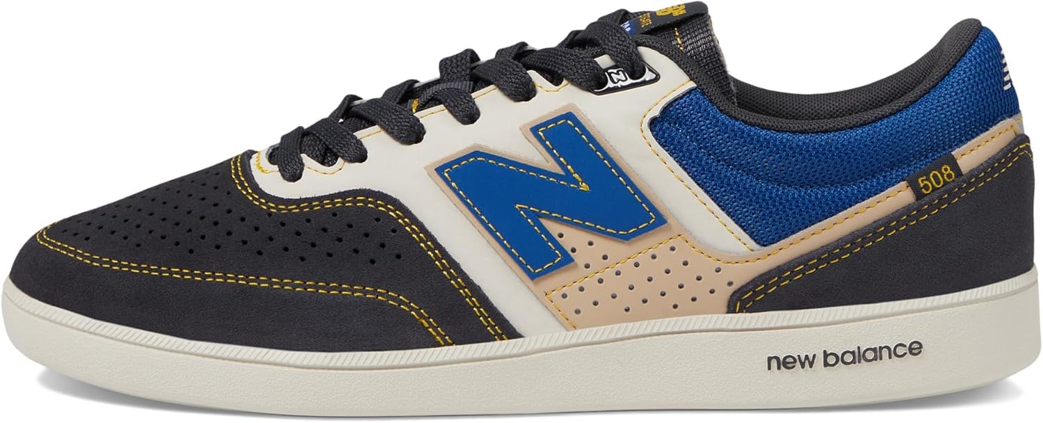 Мужские кроссовки New Balance Westgate 508 для скейтборда, синий/бежевый/темно-синий — фото 4
