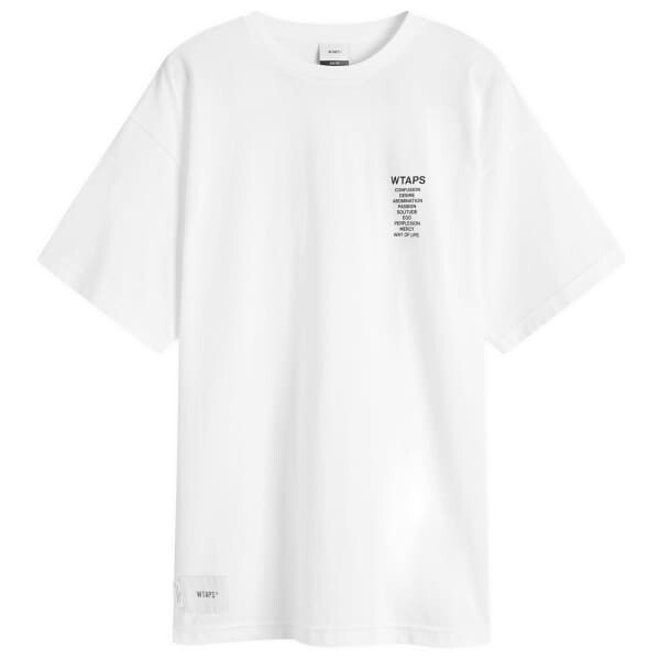 

Футболка с ингридиентами Wtaps, белый