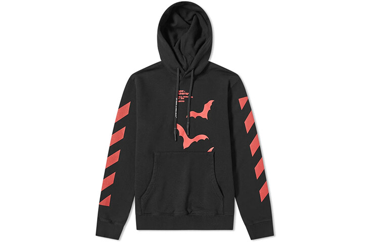 

Толстовка Bats Slim Fit с диагональными рукавами Off-White