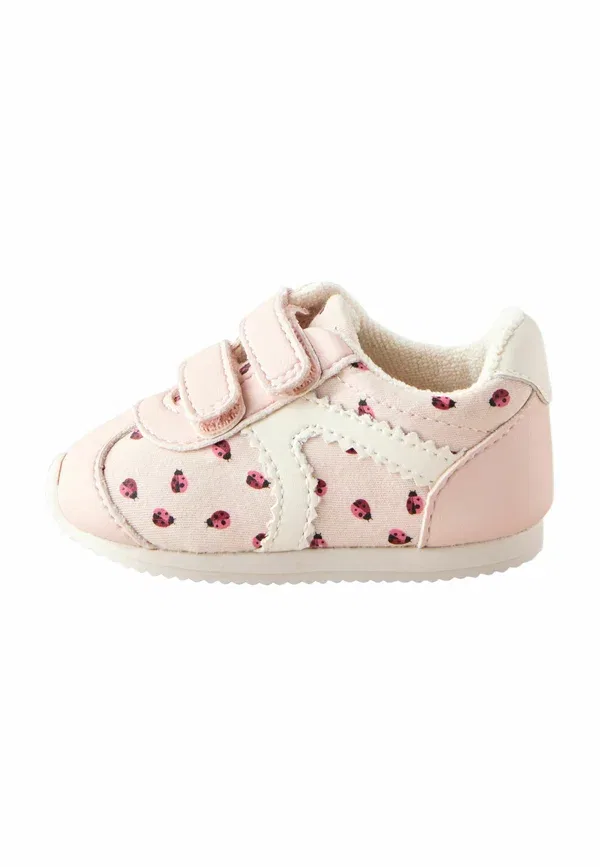 Кроссовки Next, Regular fit baby touch fastening trainers, розовый божья коровка