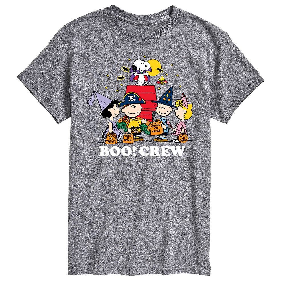 

Футболка Big & Tall Peanuts Boo Crew Licensed Character, серый