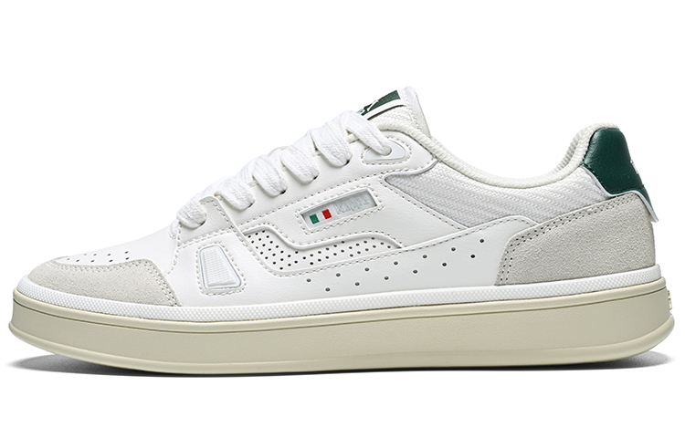 

Kappa Doulis 2.0 Collection противоскользящие износостойкие низкие кеды для скейтбординга унисекс зимние белые - Winter Day White, цвет Winter Day White