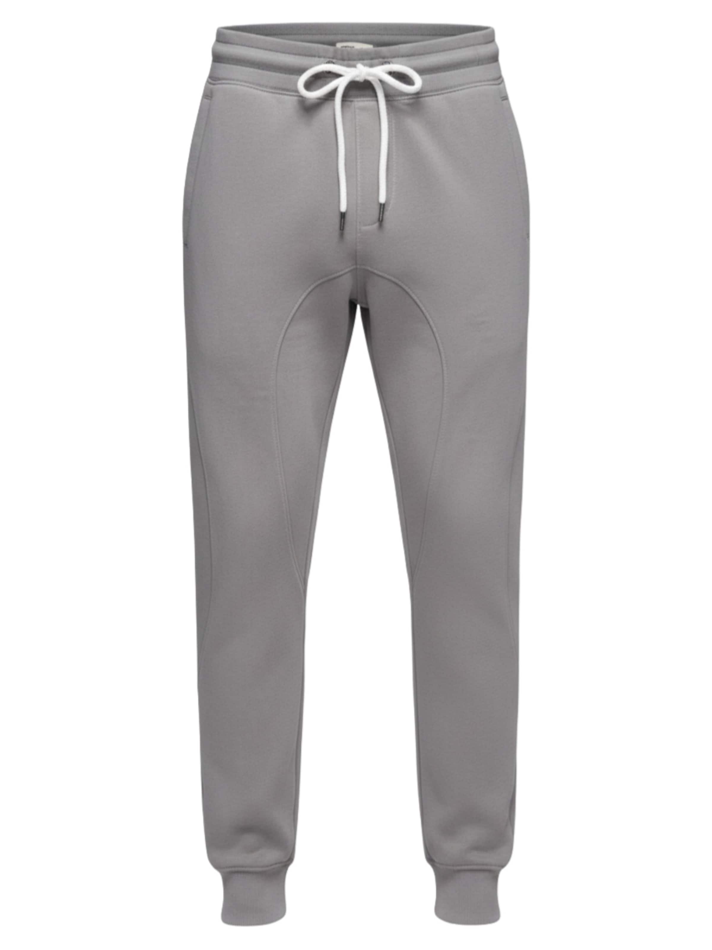 

Ombre Брюки с сужением в сером цвете