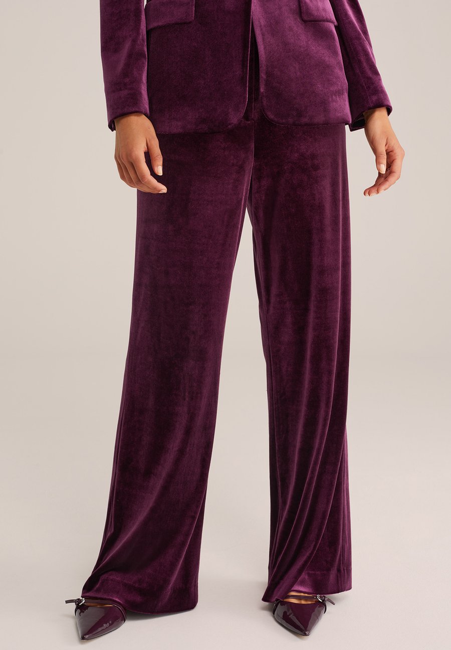

Брюки WE Fashion Trousers, Aubergine/Mottled Dark Purple