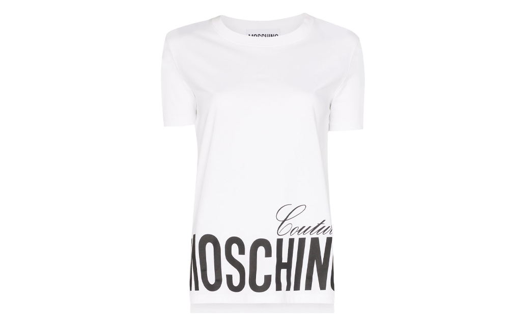 

MOSCHINO Футболка женская белые