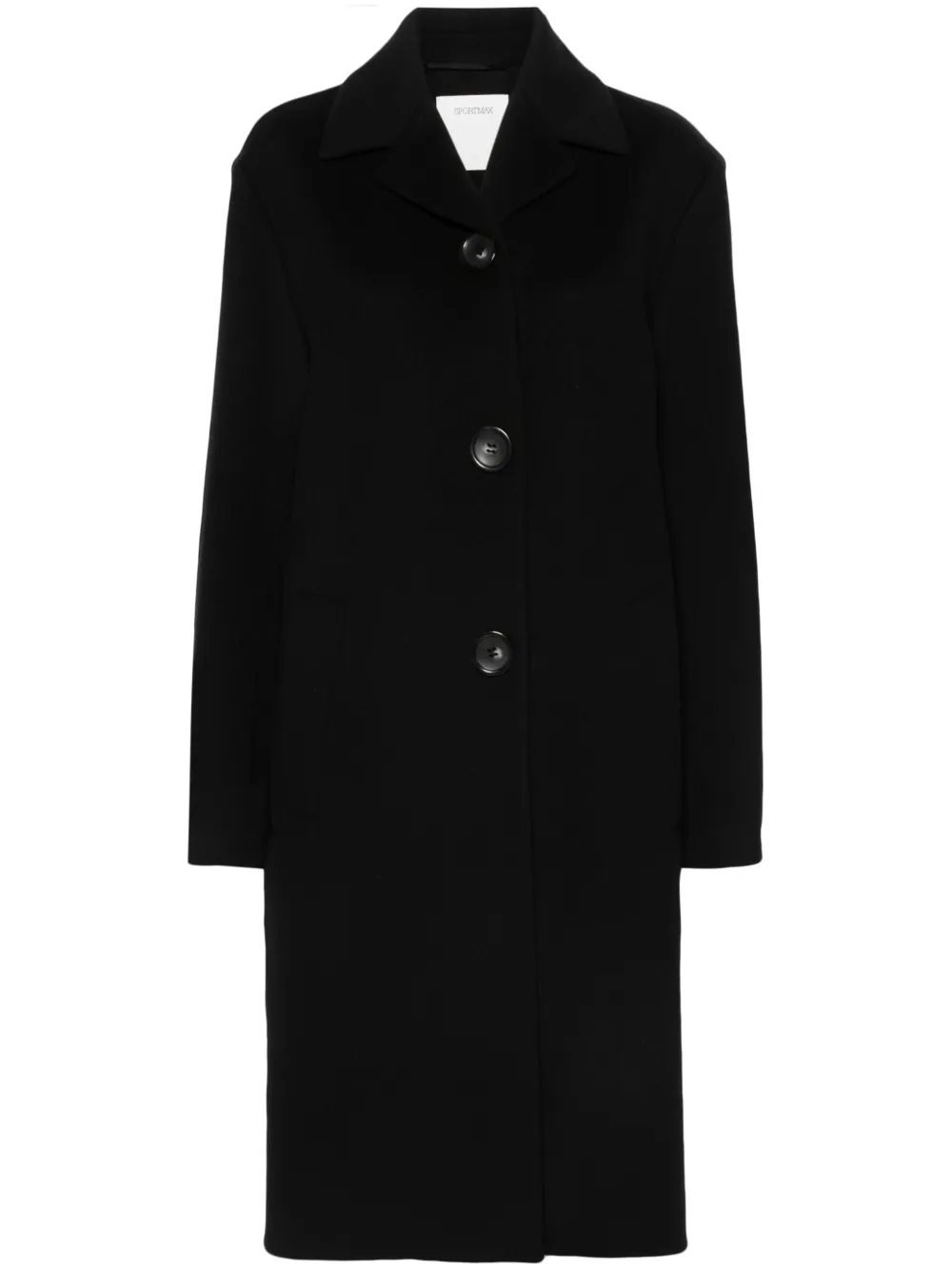 

Шерстяное пальто Fiuggi SPORTMAX, черный
