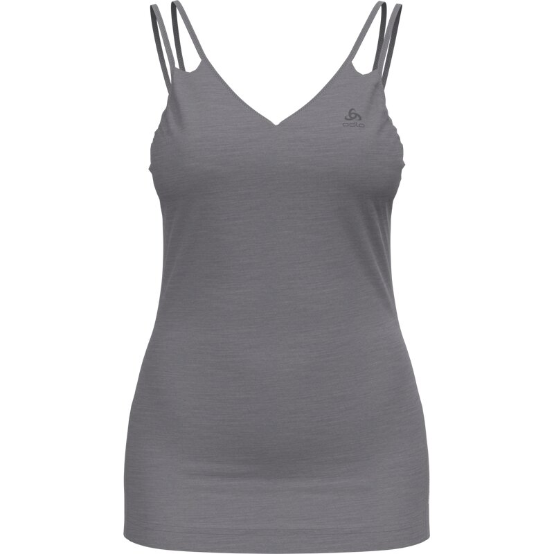 

Майка bl top v-neck singlet natural Odlo, серый