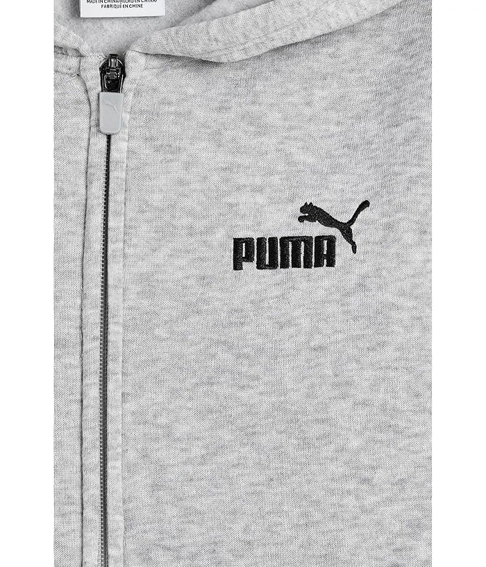 Худи на молнии Essential Basics флис PUMA Kids, Black — фото 3