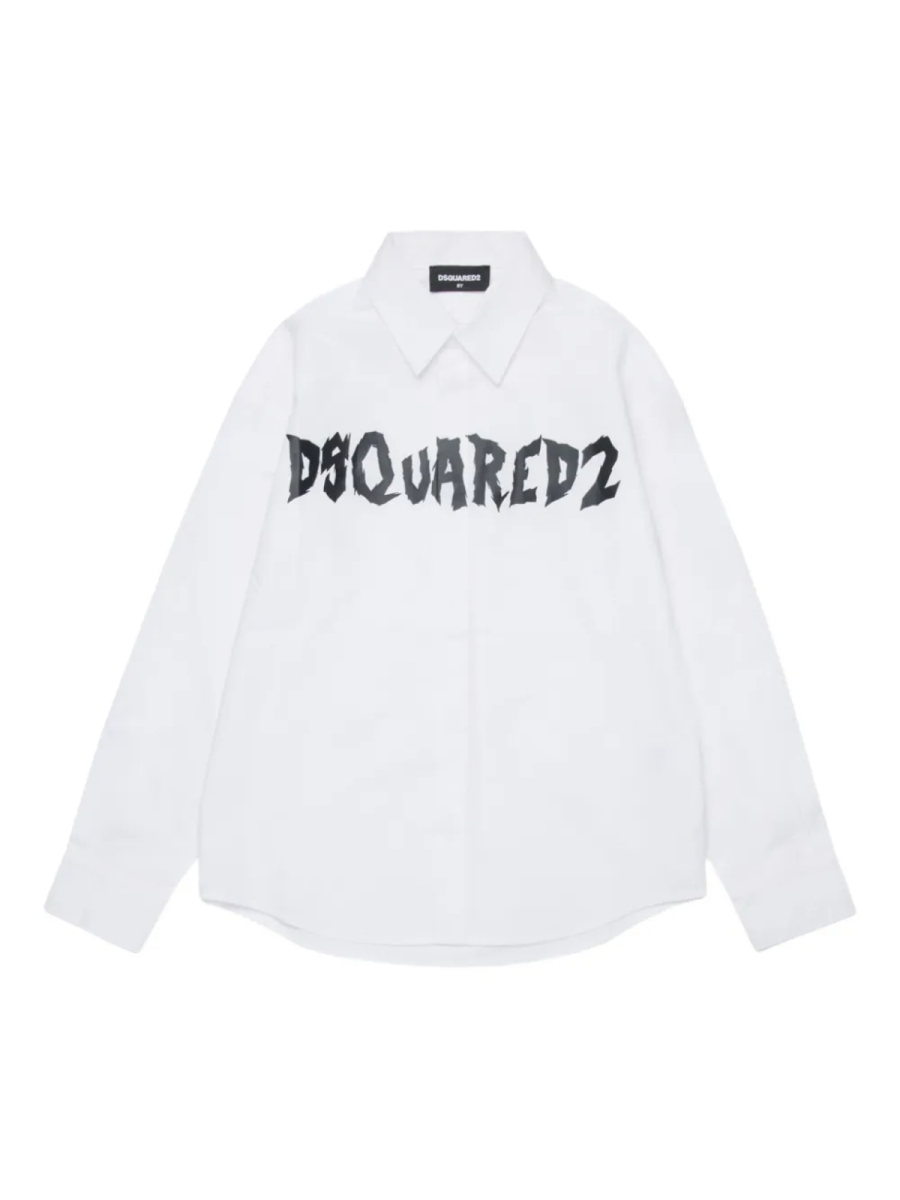 

DSQUARED2 KIDS рубашка на пуговицах, белый