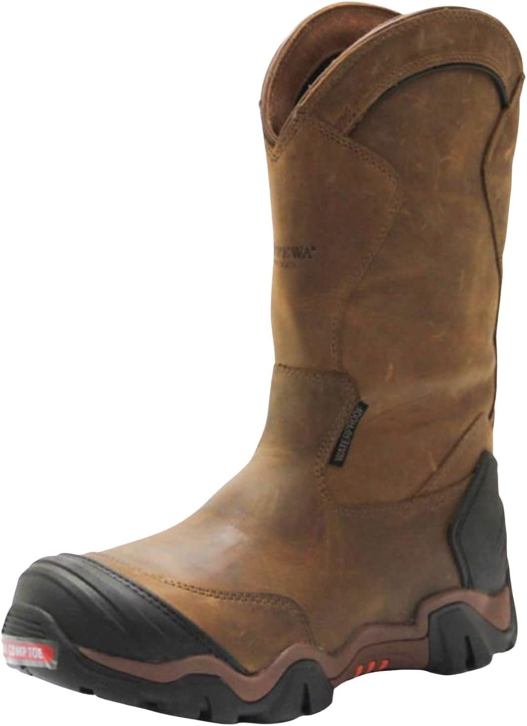 

Мужские рабочие/служебные ботинки Chippewa Cross Terrain с водонепроницаемым нанокомпозитным носком, 30 см - коричневые