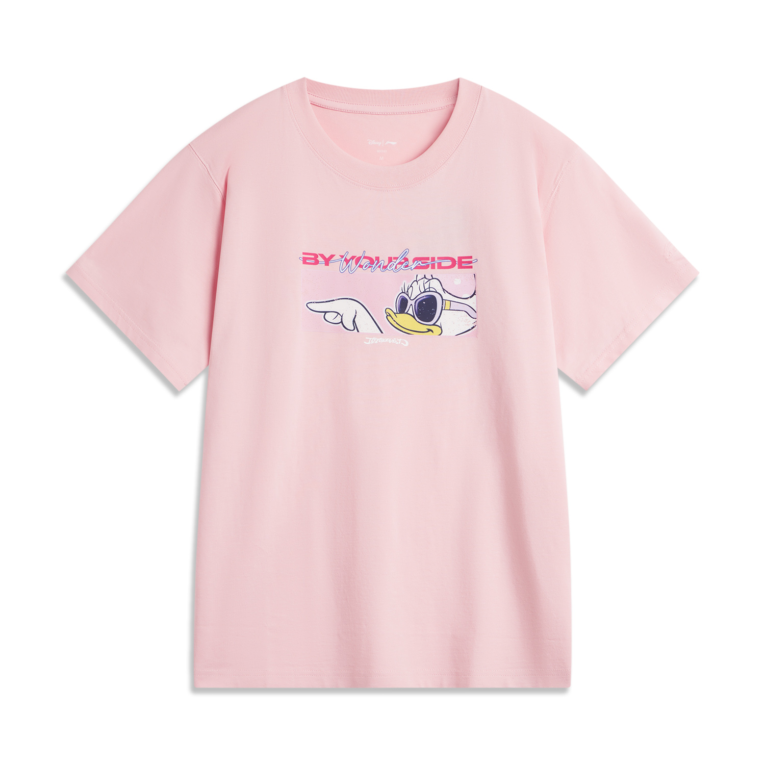 

ЛиНинг x Disney Футболка женская Новый кораллово-розовый Daisy