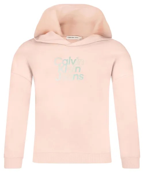

Толстовка Regular fit Calvin Klein Jeans, розовый