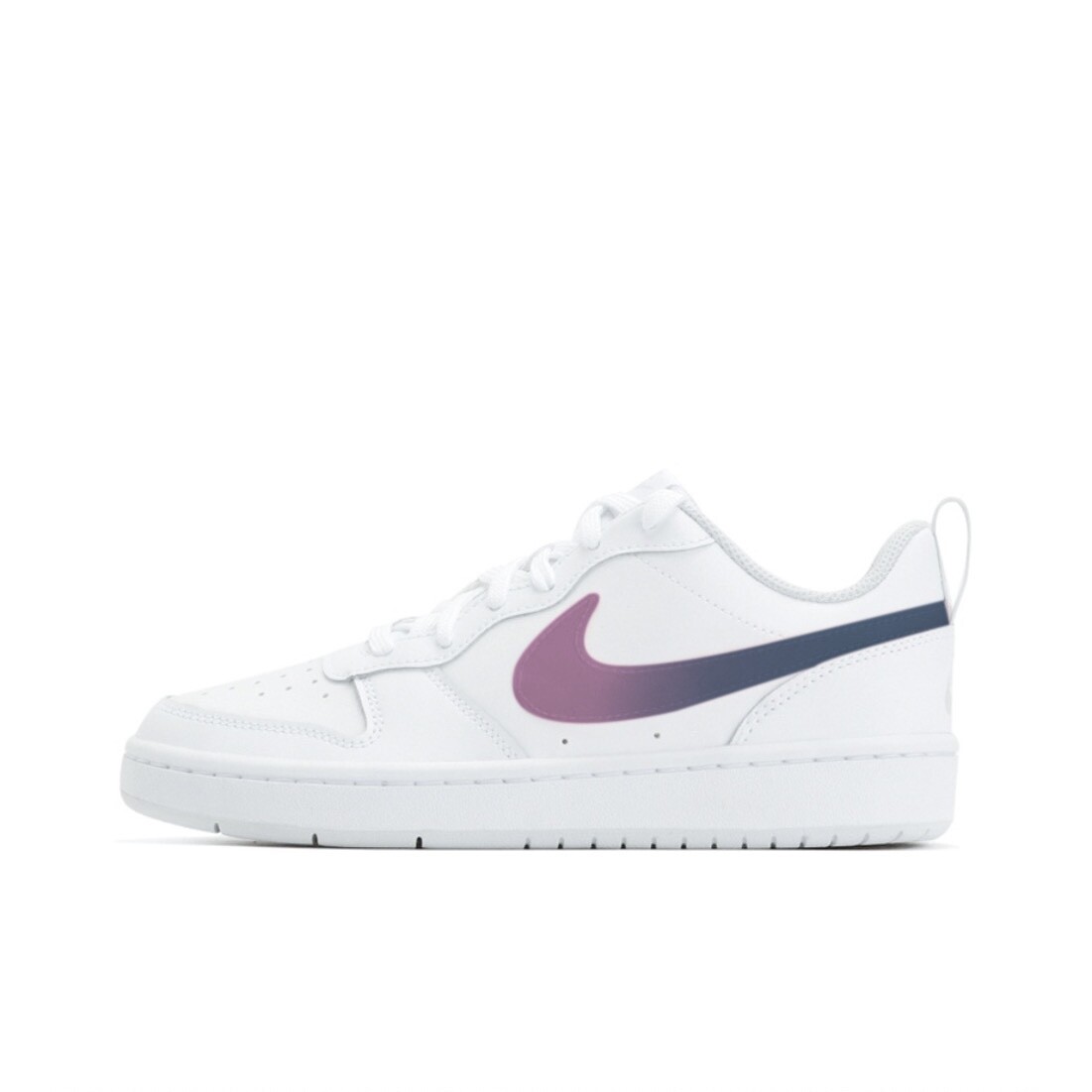 

Кроссовки Nike Court Borough 2 Skateboarding Shoes Women's Low-top White/Blue/Purple, белый/синий/фиолетовый