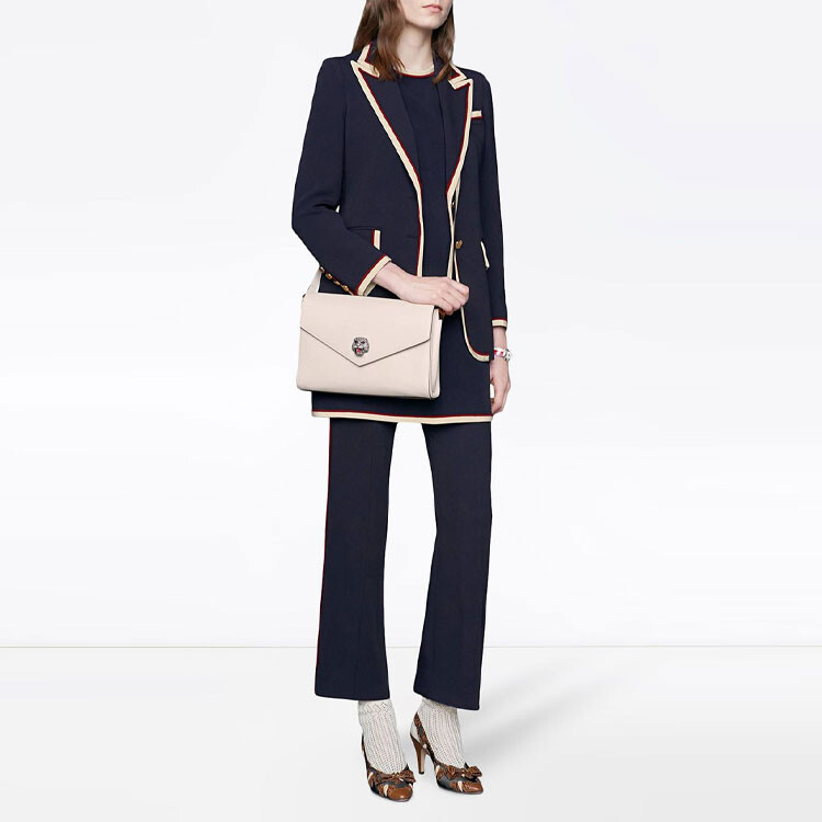 Штаны спортивные женские Gucci Viscose Bootcut, синий — фото 2