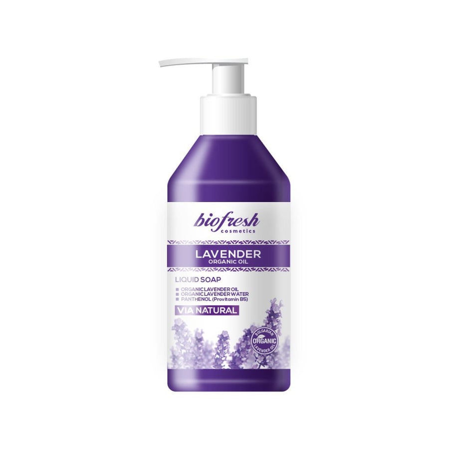 

BioFresh, Жидкое мыло, Органическая лаванда, 300 мл