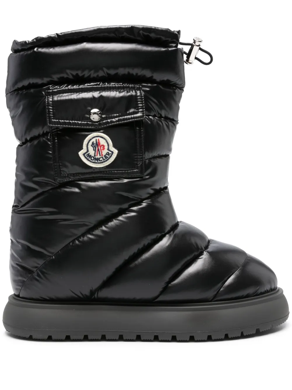 Дутые сапоги Gaia MONCLER, черный