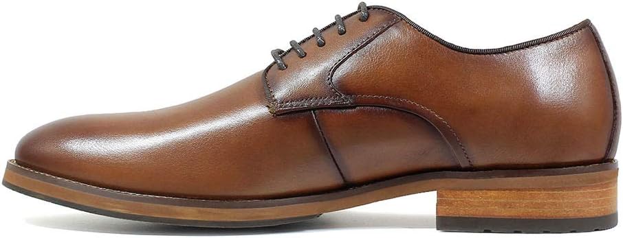 Мужские оксфорды Florsheim Blaze с простым носком, Cognac Smooth — фото 4