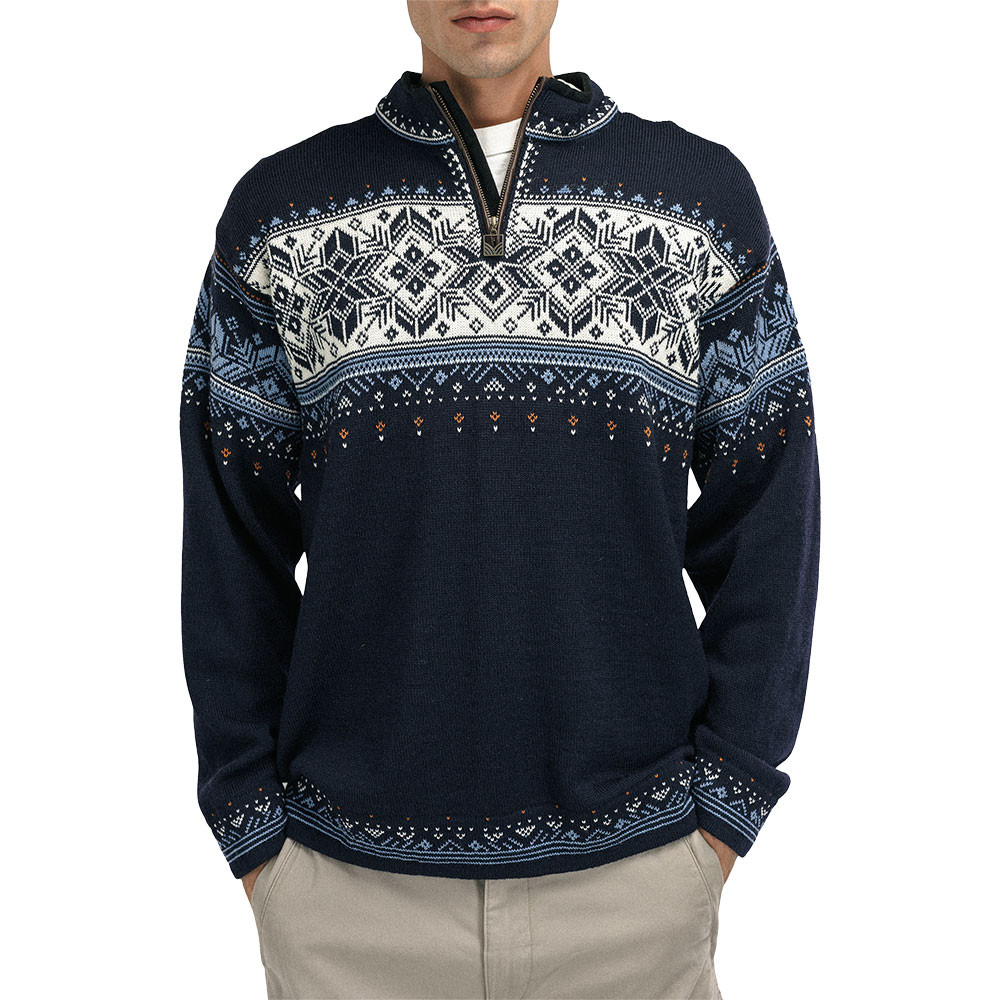 

Свитер унисекс Dale of Norway Blyfjell (для взрослых), Navy/Blue Shadow/Off White