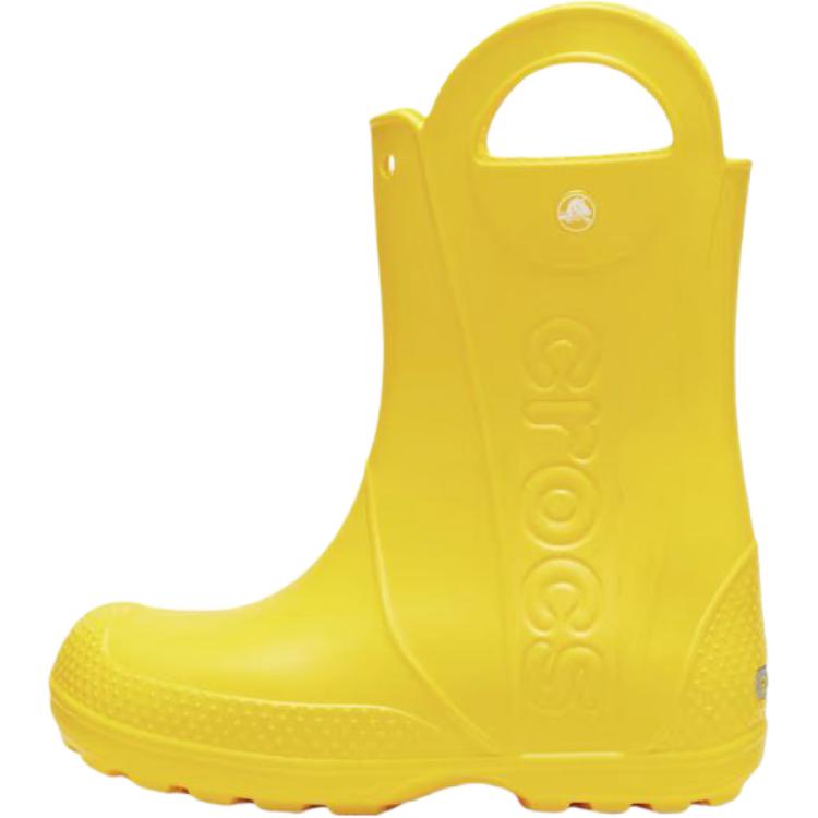 

Crocs Скользоустойчивые износостойкие высокие детские ботинки Handle It желтый Infant And Toddler