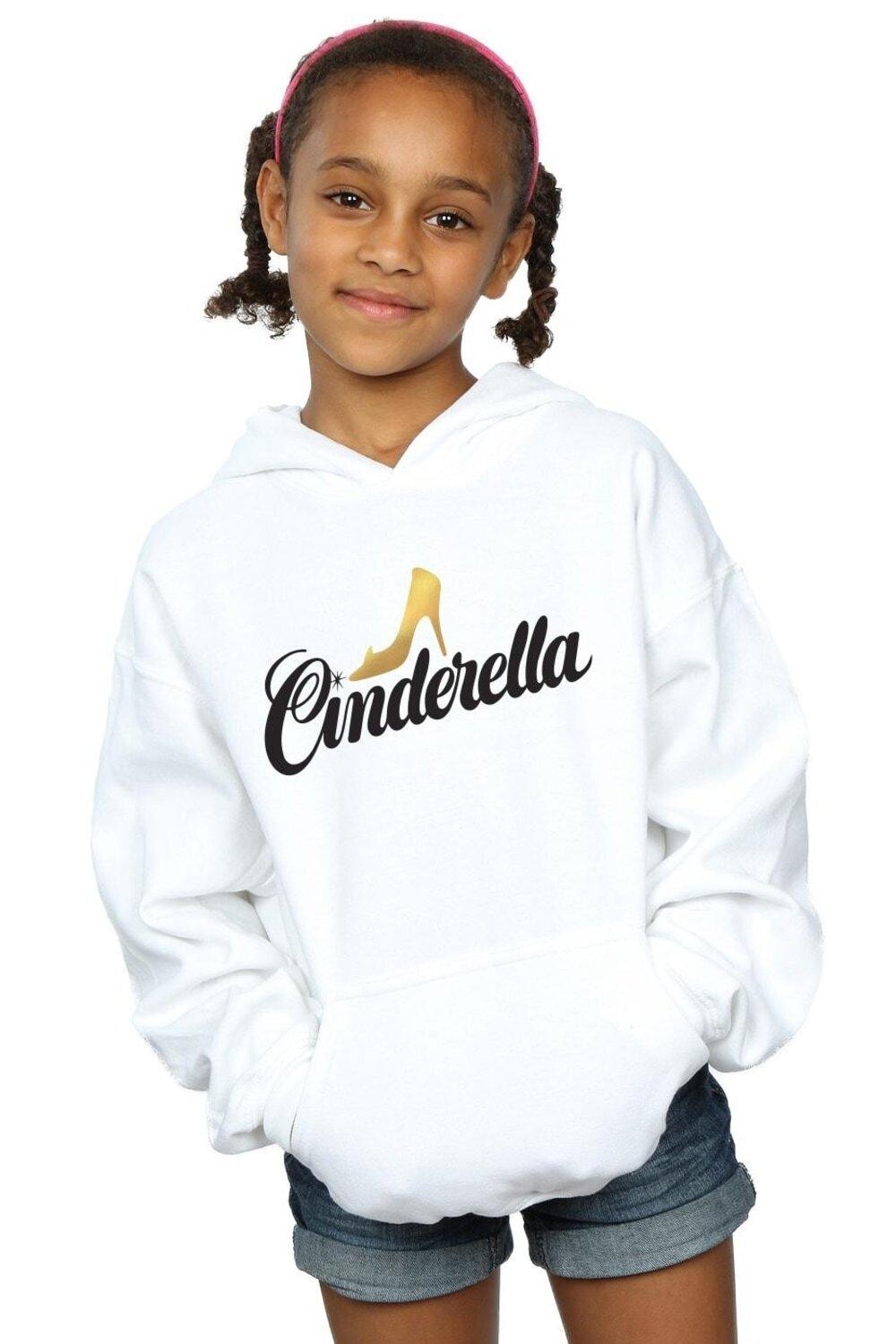 

Толстовка с логотипом Cinderella Shoe Disney, белый
