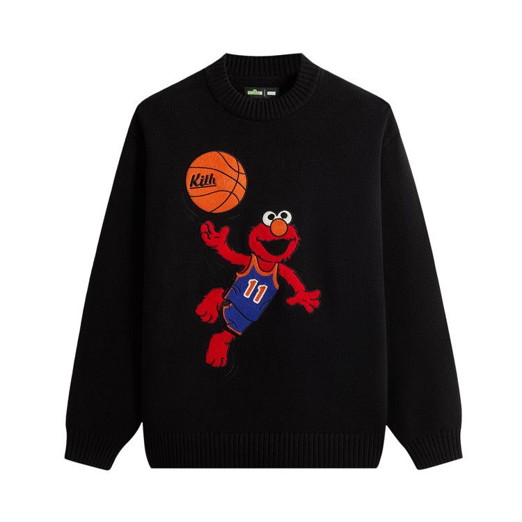 

Свитер Kith x Sesame Street Elmo Crewneck Sweater, Black