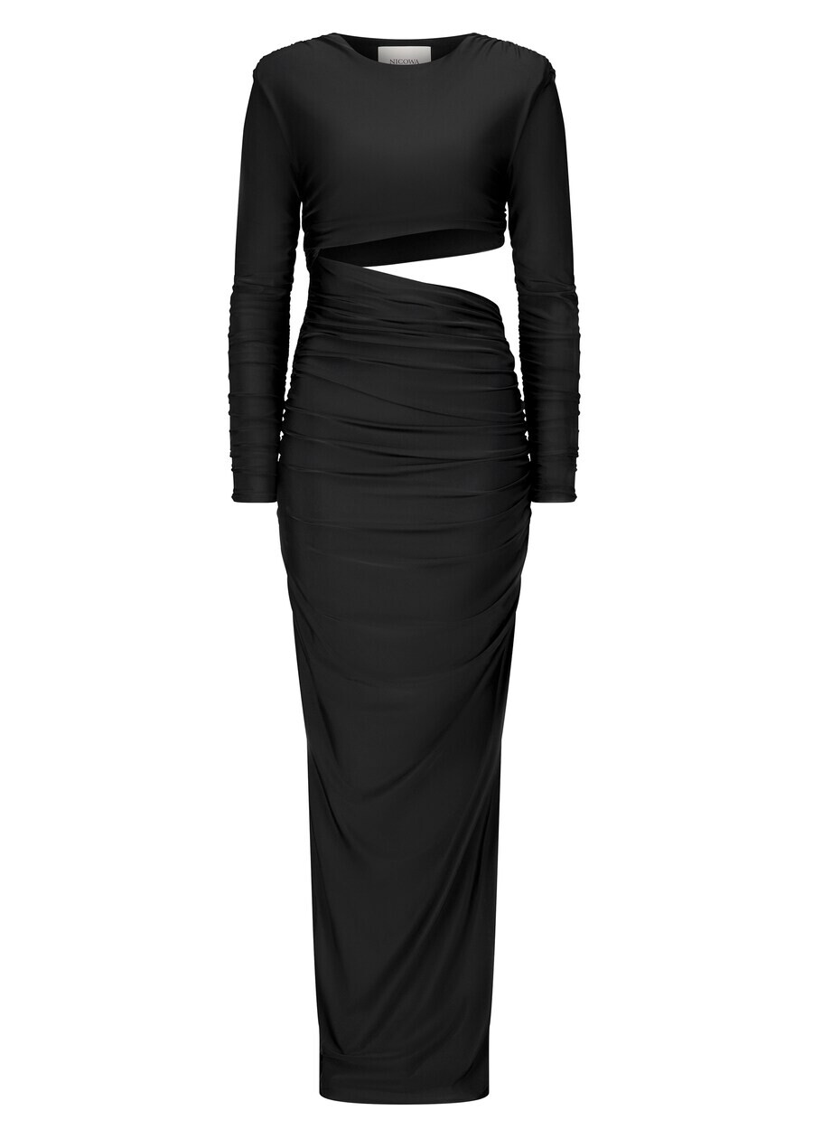

Платье макси Nicowa Dress, черный