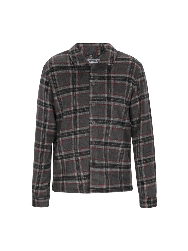 

Мужская рубашка серого цвета, разноцветная DreiMaster Vintage