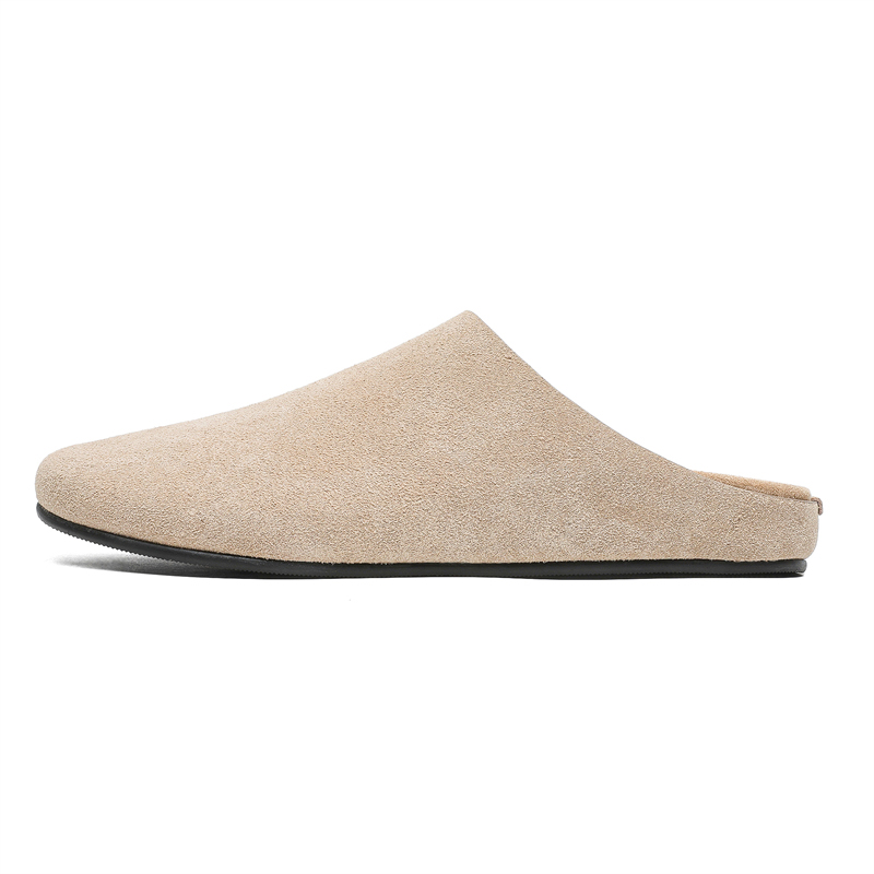 

KUNGFUDEER Износостойкие противоскользящие тапочки с закрытым носком унисекс - сандалии, цвет Sand