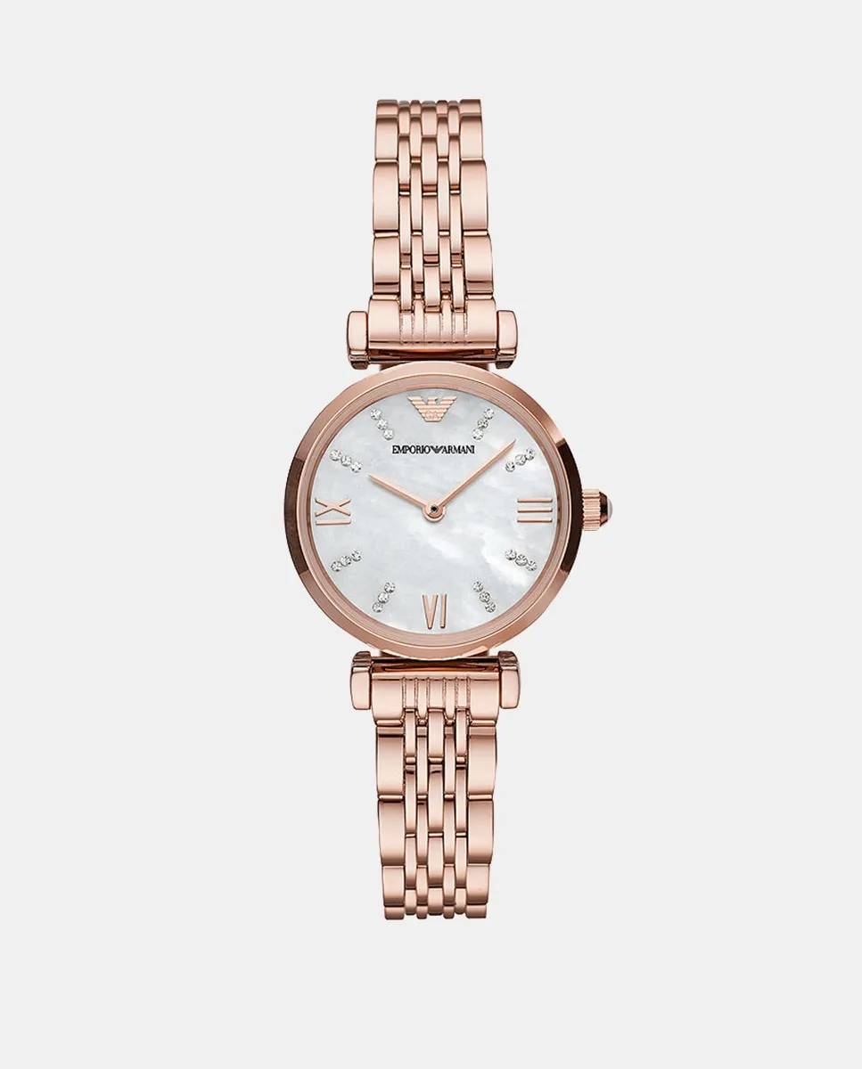 

AR11316 Женские часы из розовой стали Emporio Armani, розовый