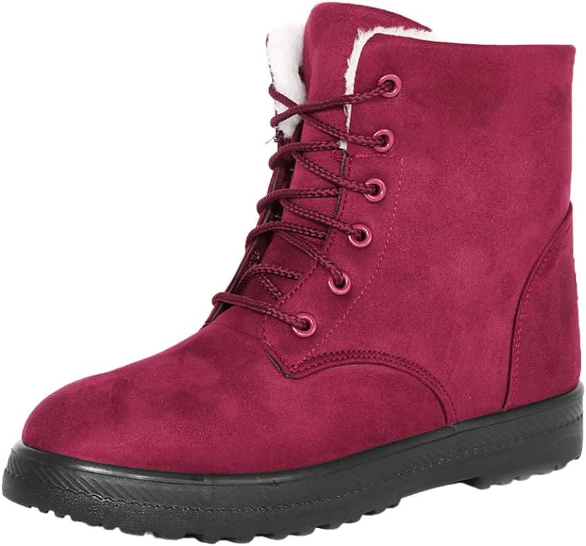 

Легкие зимние мужские снегоходные сапоги Hhhchpm с теплой подкладкой, противоскользящие, средние по высоте, кожаные кроссовки для походов, работы, вождения и активного отдыха, красный