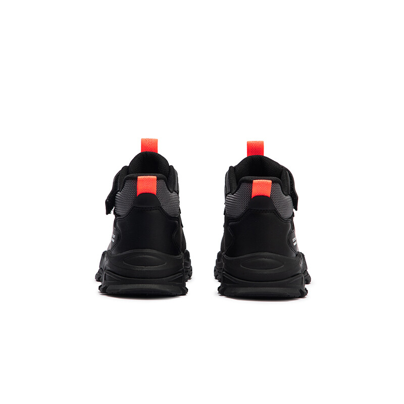 Кроссовки XTEP Kids Lifestyle Shoes PS Mid-top Black/bright Red Orange, черный/красный — фото 4