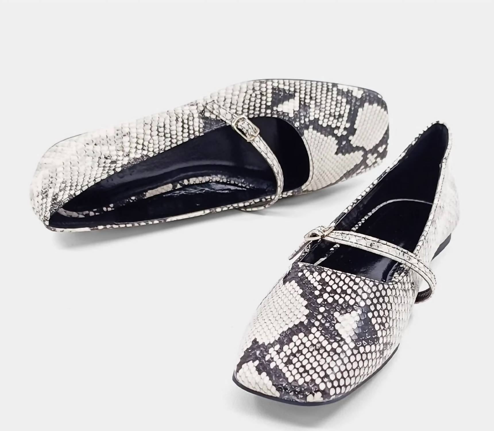 Женские туфли Adele с принтом под змею SHU SHOP, Snake Print — фото 4
