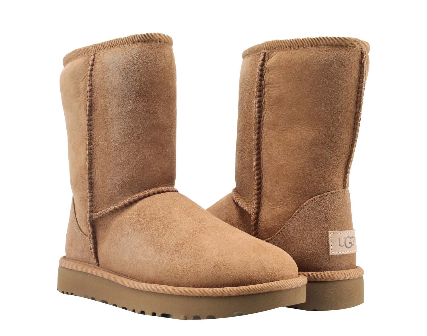 UGG Australia Классические короткие II Черные женские сапоги 1016223-BLK
