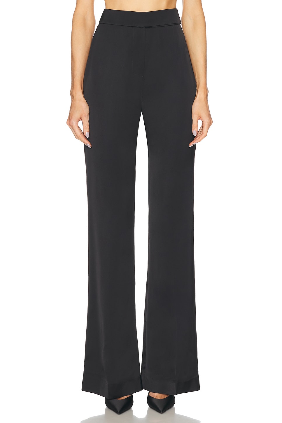

Сатиновые брюки для пошива Tailoring Pant Alexandre Vauthier, Black