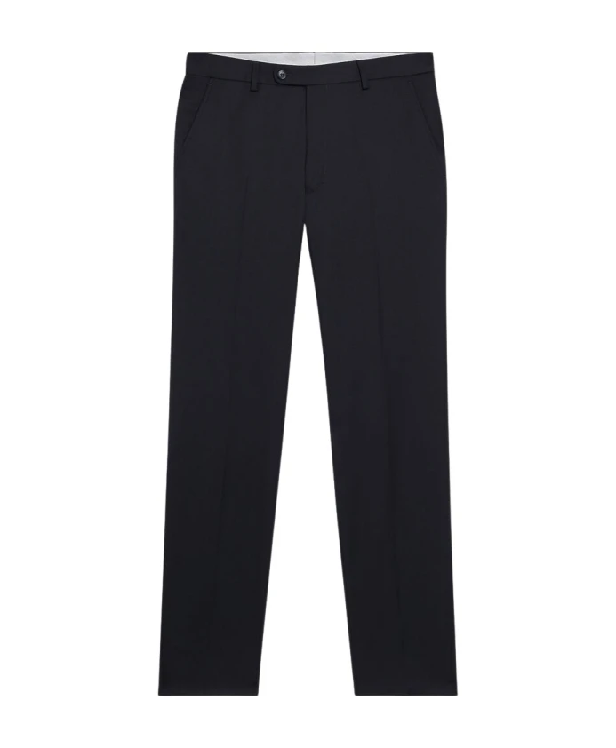 

Брюки из чистой шерсти Brooks Brothers, синий