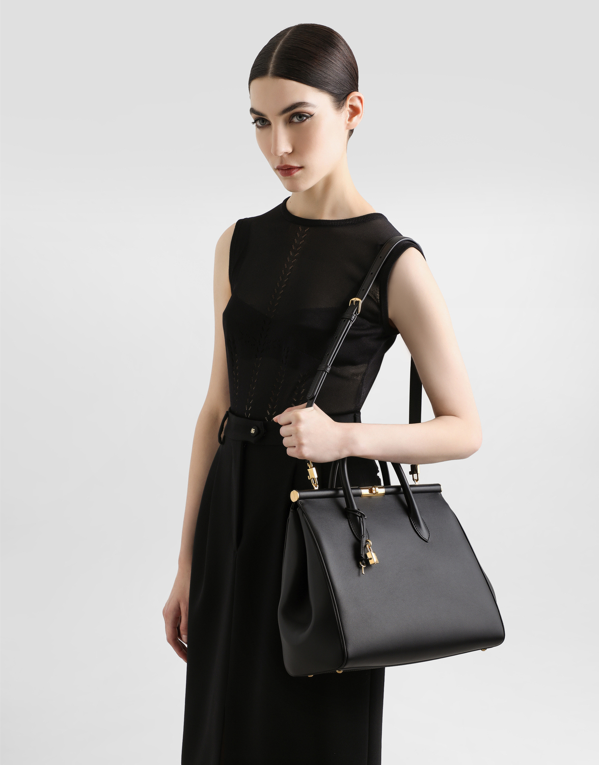 Сумка xl marlene day Dolce & Gabbana, черный — фото 2