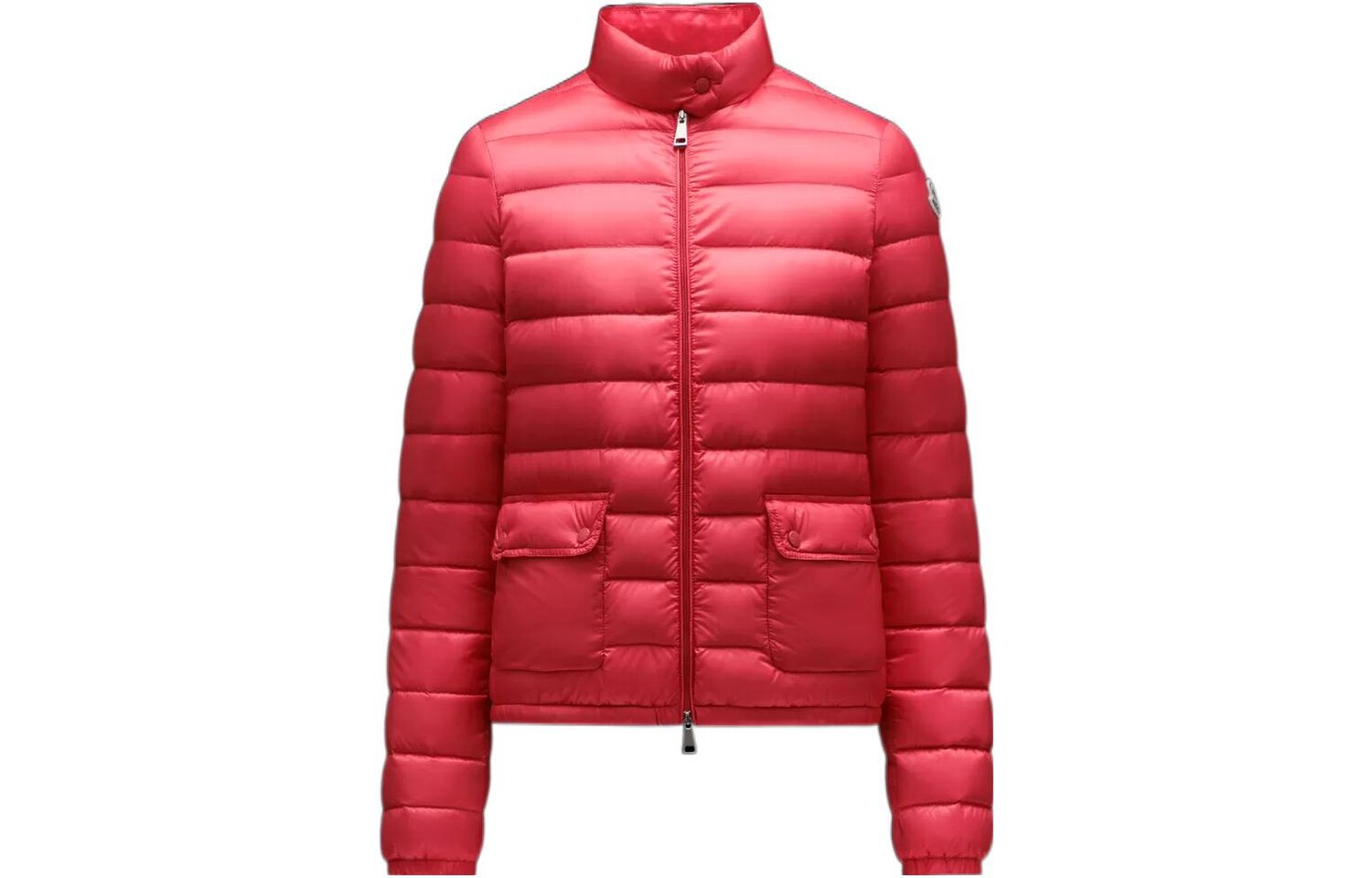 

Пуховик женский розовый Moncler, розовый