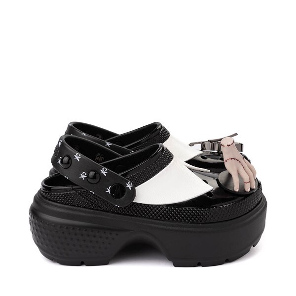 

Сабо Wednesday x Crocs Stomp Platform Clog, цвет Black/Multicolor