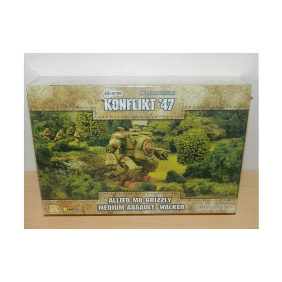 

Средний штурмовой шагоход союзников M8 Grizzly, Konflikt '47 - US Army (28mm) (Warlord Games)