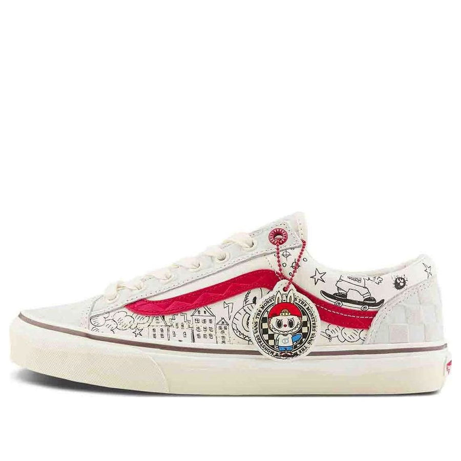 

Кроссовки Vans Style 36 x The Monsters 'White Red', белый