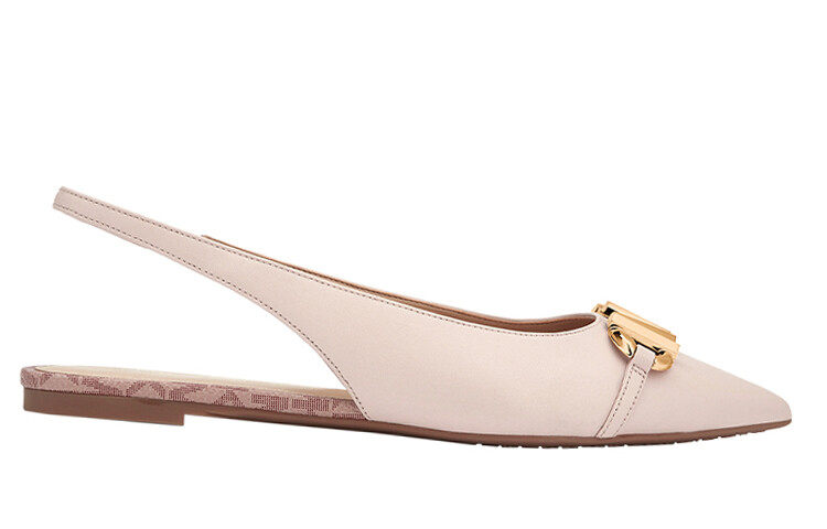 Туфли женские повседневные Women's Casual Shoes Women's Nude Pink Michael Kors — фото 2