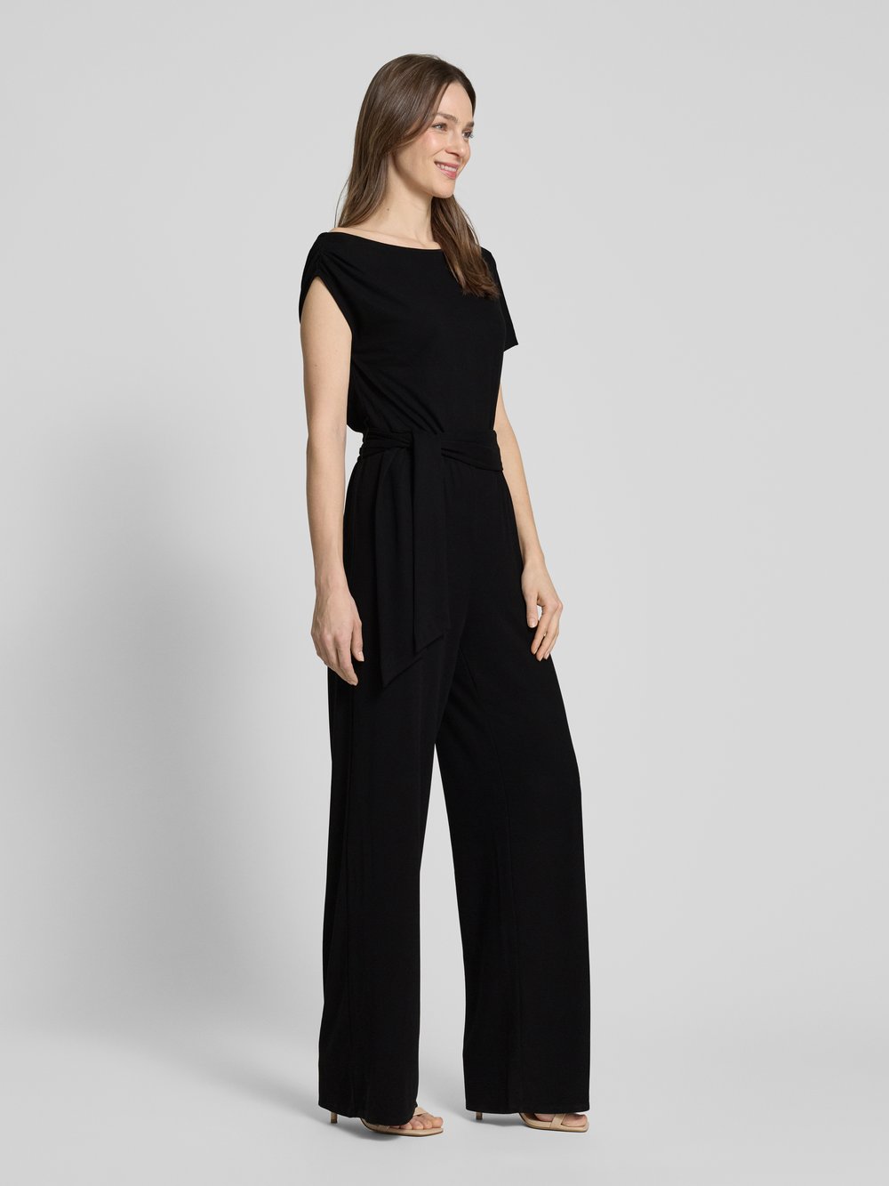 

Комбинезон с завязывающимся поясом модель 'RUMI' Guess, черный