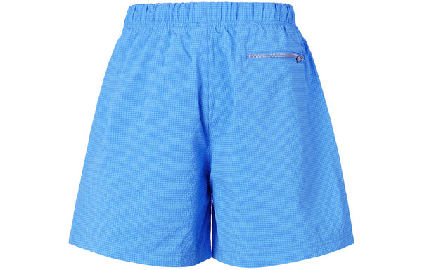 Шорты sportswear solid color logo micro mark waterproof woven sports shorts blue Nike, мультиколор — фото 2