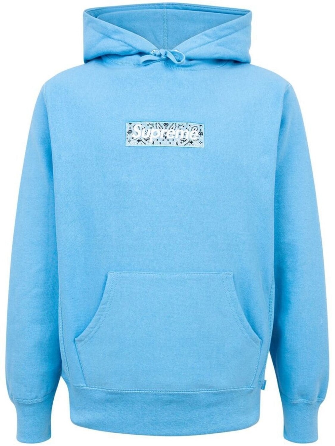 

Худи с логотипом Supreme, синий